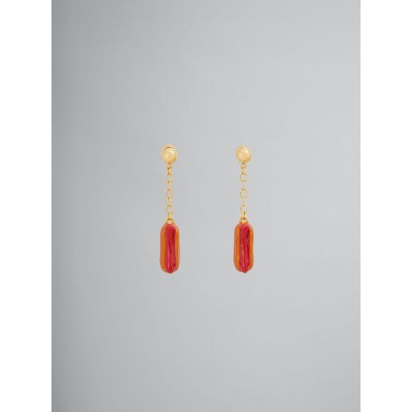 Marni Pink Fibres Women\'s Earrings